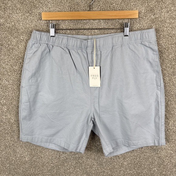 Free Fly Apparel Other - Free Fly Stretch Canvas Shorts Men's XXL Bay Blue 7" Inseam NEW‎